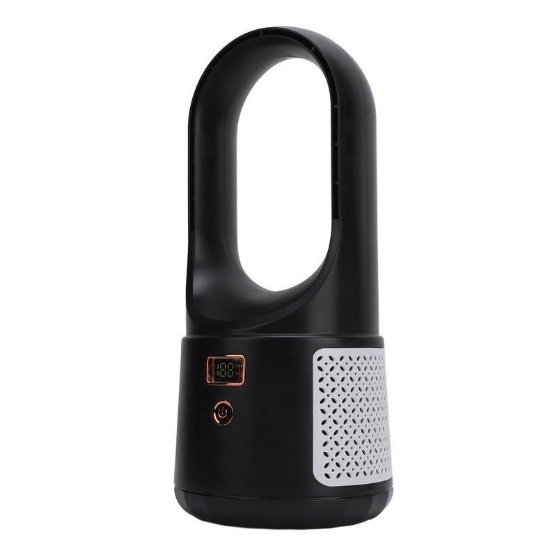 USB Desk Fan 6 Speeds Wind Quiet Portable Bladeless Cooling