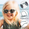 OAOSDH 1 Stück Silikon -Sonnenbrille Mit Brillenseil, Sonnenbrille Im Freien,