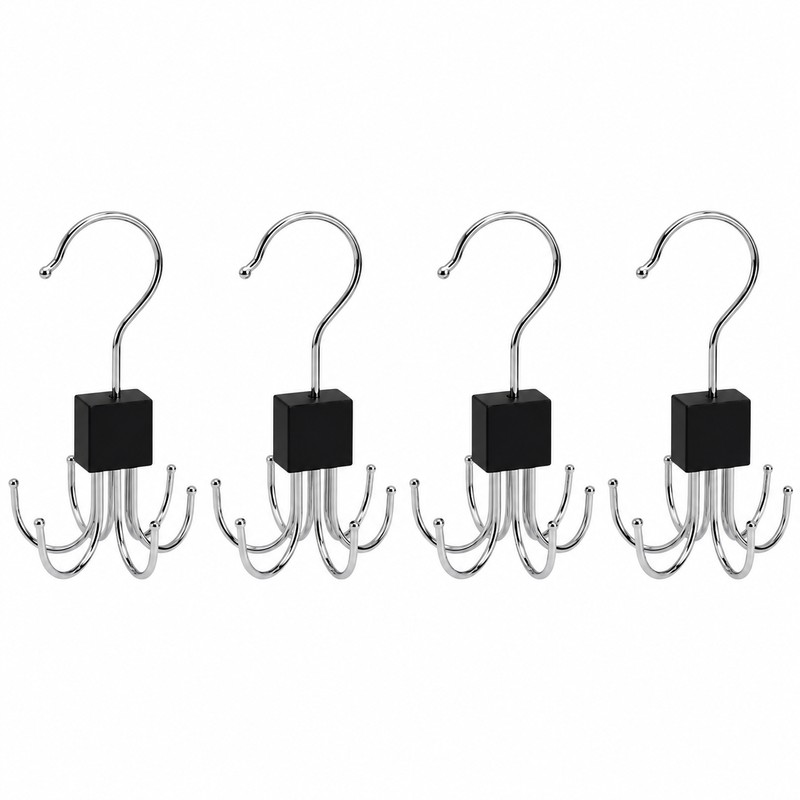 360° Rotating Belt Hanger for Closet Storage – Multi-Use Organizer