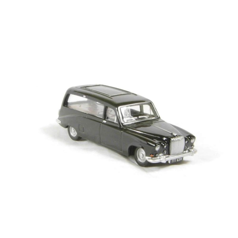Oxford Diecast 76DS002 Daimler DS420 Black Hearse