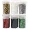 Creativ Company 28588 Glitter Set - Glitter Set - Black,