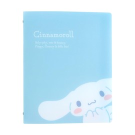 Sanrio 160792 Sanrio New Life Binder, Cinnamoroll, Cinnamoroll, 10.8 x 8.7 x 9.1 inches (27.5 x 22 x 23 cm), Character