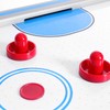 PATIKIL 60mm Air Hockey Pushers and Air Hockey Pucks, Handles