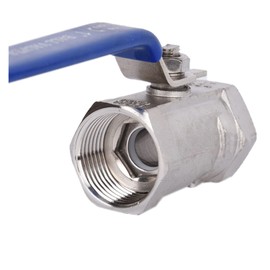 1/2" 3/4" 1" 1-1/4" 2" 2 Way HIgh Temperature Low Pressure Ball Valve SS304 316 For Gas Steam Water(SS316,2 Inch)