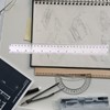 4 Pack 30cm Ruler Multipack Clear Ruler Plastic Rulers 12