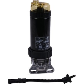 WQSING Fuel Filter Water Separator RE529641 RE541922 Compatible with John Deere 120D 130G 130GLC 160DLC 160GLC 180GLC 200DLC 200G 210G 210GLC 2144G Excavator 3029 4045 6068 6090 Engine