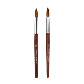 KADS 100% sable kolinsky brush Pinselset Künstler Malen Pinsel Set Rotmarderpinsel Aquarell Acryl Filbert Ölmalpinsel für Malerei Ölmalerei Wasserfarben Bürste (12#+16#)
