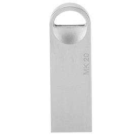 MAIKOU Mini Aluminum Alloy U Disk Portable Fashionable USB 2.0 Flash Drive (64G)Silver