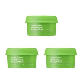 Ingredient Editor 성분에디터 그린토마토 포어 퓨리파잉 워시오프 마스크 100 g 3개