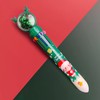 GERUI Pack of 10 Multicoloured Pens 10 in 1 Retractable
