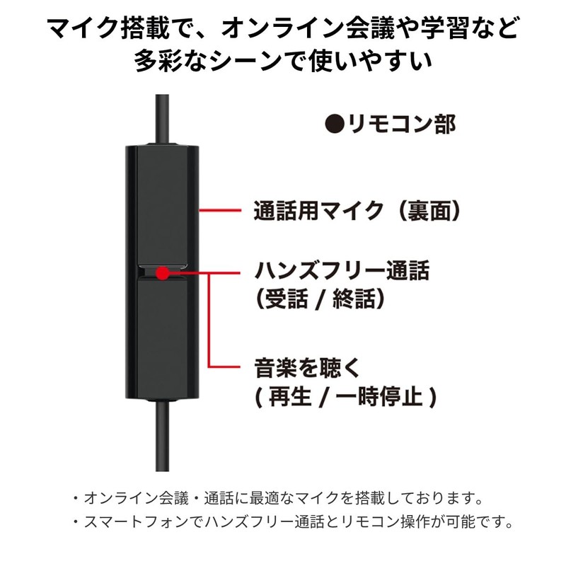 Panasonic RP-HJE150M-A In-Ear Earphones, Wired with Microphone, Blue