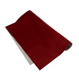 REPAIROCK Suede Headliner Fabric 80" Length x 60" Width Foam Backed for Car Truck RV SUV Interior Trim Protect Aging Broken Faded DIY Repair Replacement Red Auto Replacement Parts