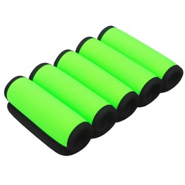 XiOiOiX Luggage Handle Wrap-Neoprene Luggage identifiers for Suitcases Unique Bright Luggage Tags/Spotter/Markers/Handle Cover Travel Accessories (Bright Green)