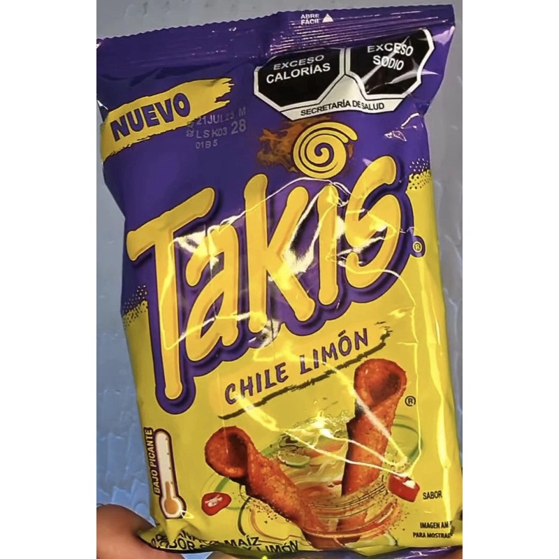 Barcel 5X TAKIS CHILE LIMÓN BARCEL - 5 Paquetes de