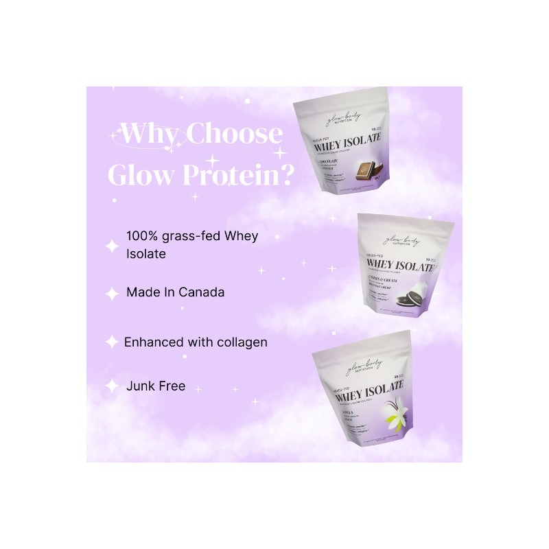 Glow Body Nutrition Vanilla Glow Protein + Collagen | 2