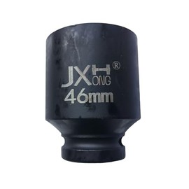 JXHONG 3/4-Inch Drive Metric Impact 46mm Socket, 6-Point, Heat Treated Cr-V Alloy Steel (46mm)