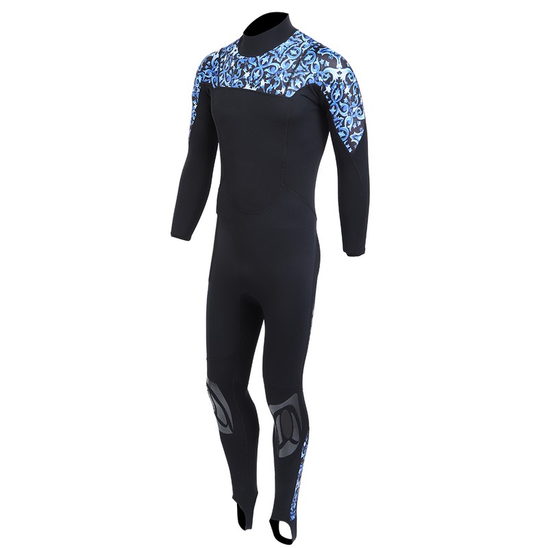 1.5MM Diving One Piece Swimsuit Sunscreen Long Sleeve for Snorkeling
