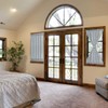 PiccoCasa Blackout French Door Curtain Panel - Blackout Door Curtain