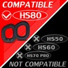 DIMOST HS80 Ear Pads Compatible with HS80 Headset I Thicker