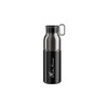 Elite Elite Mia Water Bottle 550 ml, Black/Silver, Stainless Steel,