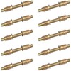 10 PCS M8 x 80mm Fully Threaded Screw Rods with