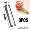 Pack of 3 Peeler Tupper, Replacement Blades for Asparagus Peeler,