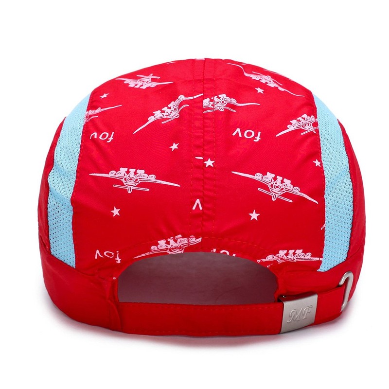 (Connectile) Summer Mesh Cap Kids Lightweight Quick Drying Hat for