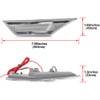 NJSBYL 10th Gen Civic LED Side Marker Lights For 2016-2021
