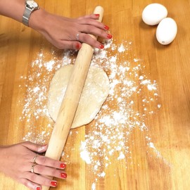 Frieling Crafted In The USA Maple Rolling Pin - Classic French Tapered - 1.5-Inch by 20-Inch - Rolling Pin Baking - Pin Roller - French Rolling Pins Baking - Wooden Rolling Pin - Pasta Rolling Pin