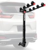 Forwode Hitch Mount Rack Fits 4 x 35 lbs Bicycles,