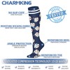 CHARMKING Compression Socks for Women & Men (8 Pairs) 15-20