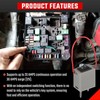 ISINFLASH 9038A Relay Bypass Switch Kit with Amp Loop, Relay