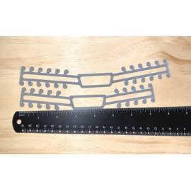 (2 Pack) Face Mask Strap Extension Adjustable XL size 5 and 6 Ear Hooks Buckle