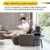 M24 Mini Portable Projector Multifunction 360 Degree Surround Sound Home