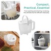 14oz Rice Washer Strainer Bowl with Handle - Plastic Grain