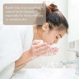 Pure Body Naturals Kaolin Clay Powder, 100 g - Perfect for Natural DIY Skin Cleansers, Masks and Scrubs