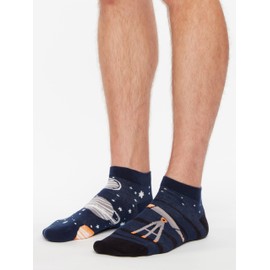 Dedoles Funny socks for men and women made of cotton, 1 pair, Cosmos