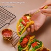 Digead Taco Holder Stand - Holds 3 Tacos with 2