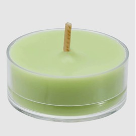 PartyLite Scented Tealight Candles, Cucumber Clementine Fragrance, Upto 4-6 Hours of Long-Lasting Burn Time