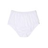 ODDO BODY 100% Organic Pima Cotton Underwear Mid-Rise Brief (Chalk,