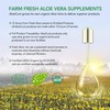 AloeCure USDA Organic Aloe Vera Juice Grape Flavor, Made Within