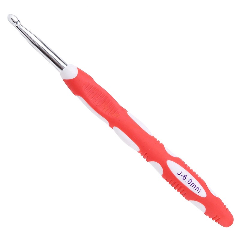 9PCS Crochet Hooks Set Knitting Smooth Needle Tools Ergonomic Plastic