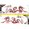 Pilot Automotive Lot 2 pack2 Chinese Red Dragon Sticker Vinyl