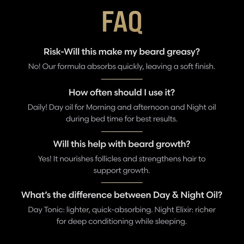 The Beard Struggle Night Liquid Elixir Beard Oil Platinum Collection