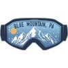 Blue Mountain Pennsylvania Ski Adventures Souvenir Approximately 5 x 2.5-Inch