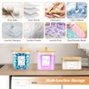COAZEX 3 Pack Plastic Laundry Pods Container & Dryer Sheet