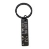 COLLBATH Keychain Accessories 'i ' Stainless Steel Pendant Keyring Fashion