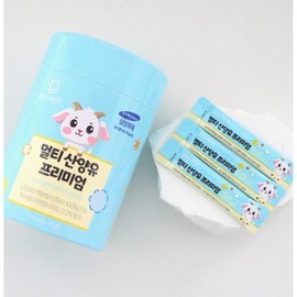 Bioit Premium Multi Goat Milk 1 box (50 packs), 2g, 50 units / 바이오잇 프리미엄 멀티 산양유 1box(50포), 2g, 50개