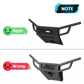 RI UTV Steel Winch Mounting Bracket For Polaris Ranger Crew 570 900 1000 2013-19