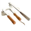 DONSP1986 3pcs Weeder Tool Including "V"shape, 4 teeth, L-shaped crack